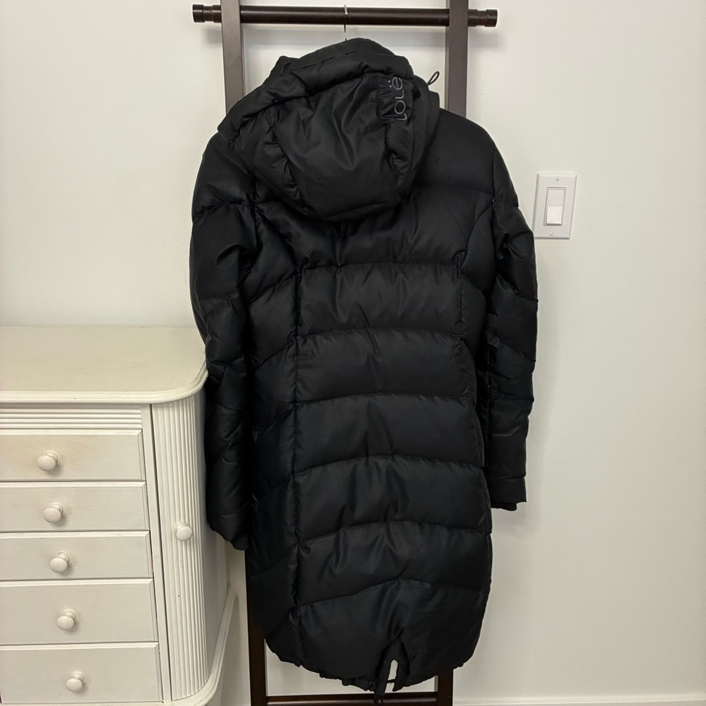 Lole Women's Black Puffer Jacket. Duck feather filled. Size small. EUC. - Picture 8 of 16